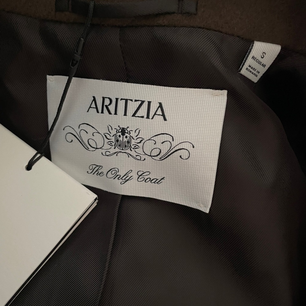 Aritzia brown pea coat - Picture 11 of 16